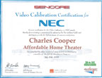 Sencore NEC certification