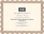 THX I certification